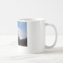 Mt Rainier National Park Snow Scenic Photography Coffee Mug