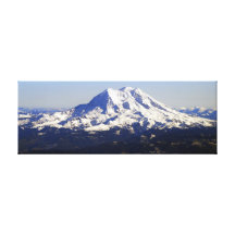 Mt. Rainier Panorama Gallery Wrapped Canvas