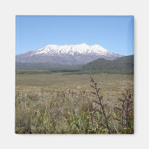 Mt. Ruapehu In Summer Magnet