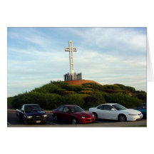 Mt Solidad San Diego Crosses Card