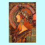 Mucha Art Nouveau Ladies Soap Poster posters