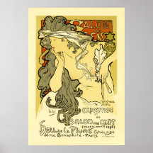 Mucha Poster: Salon des Cent