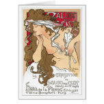 Mucha - Salon des Cent Card