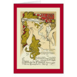 Mucha - Salon des Cent Card