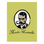 Mucho Mustacho - Zapata Post Card