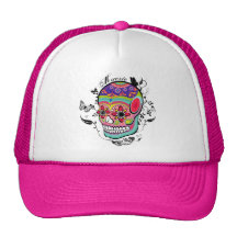 Muerte Day of the Dead Skull Hat!