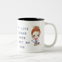 Mug for dog owner
