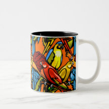 Mug - Parrots
