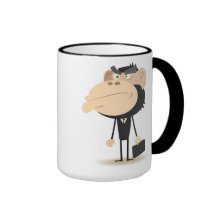 Mug With Gorilla Cartoon