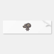 Mugger Crocodile - My Conservation Park Bumper Stickers