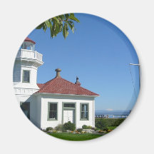 Mukilteo Lighthouse Refrigerator Magnet