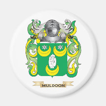 Muldoon Coat of Arms (Family Crest) Fridge Magnet