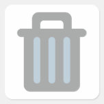 Mülleimer trash bin stickers