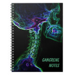Multi-colour C-spine C-spine notebook