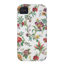 Multi-colour floral wallpaper, c. 1912 Case-Mate iPhone 4 covers