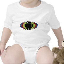 Multi coloured Droid Army T Shirt
