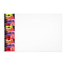 Multi Coloured Guitars Stationery