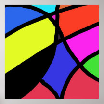 multi colours print