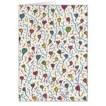 Multi Hearts Card A7