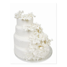 Multi Layer Wedding Cake Post Cards