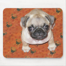 Multi Pug Puppy Mousepads