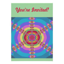 Multi Sun Fractal Invites