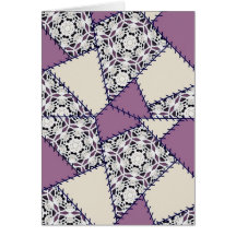 Multicolor repeat pattern cards