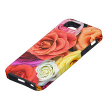 Multicolor Roses Pattern Design
