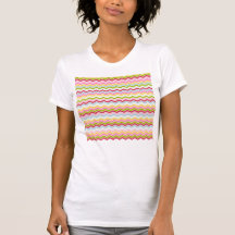 Multicolored chevron zigzag shirts