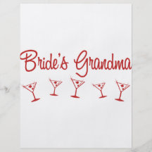 MultiMartini-BridesGrandma-Red Custom Flyer