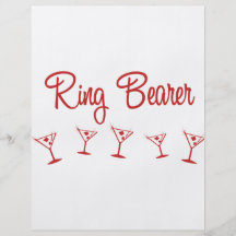 MultiMartini-RingBearer-Red Custom Flyer