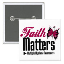 Multiple Myeloma FAITH MATTERS Pins