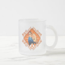 Multiple Sclerosis Fight Rosie The Riveter Coffee Mug