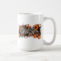 Multiple Sclerosis Hope Garden Ribbon Mug