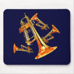 Multiple Trumpets Mousemats