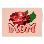 Mum 3d Rose card