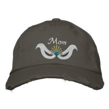 Mum embroidered design women's hat embroidered baseball cap