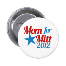 Mum for Mitt Romney Pin