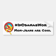 Mum-Jeans are Cool Bumper Sticker