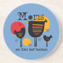 Mum Life's Best Teacher Coaster