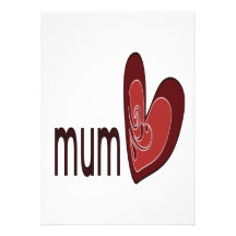Mum Personalized Invitations