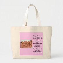 Mummy, I love you Canvas Bag