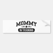 Mummy In Training Bumper Sticker
