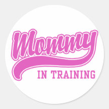 Mummy In Training Sticker