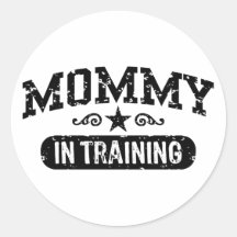 Mummy In Training Sticker