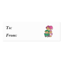 Mummy N Baby Bear in Stroller Business Card Templates