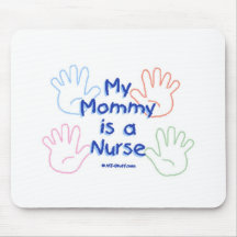 Mummy Nurse Hands Mouse Pad