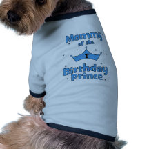 Mummy of the 1st Birthday Prince! Dog Clothes