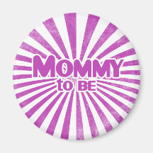 Mummy to be fridge magnet