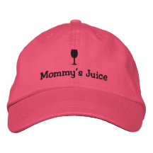 Mummy's Juice Embroidered Hat
